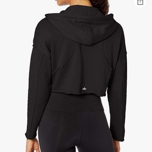 Alo Yoga Womens Cruiser Crop Jacket